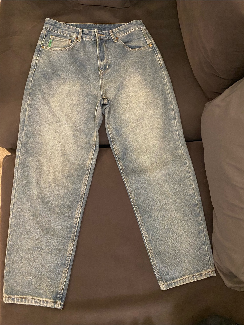 Classic Men's Light Blue Denim Jeans